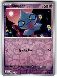 Pokemon SV09 Journey Together Card Shuppet 059/159 Reverse Holo