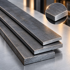 Mild Steel Flat Bar Solid Metal Strip 3-10mm Thick 10-50mm Width Cut Length