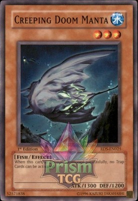 1st Ed Creeping Doom Manta RDS-EN025 Yugioh