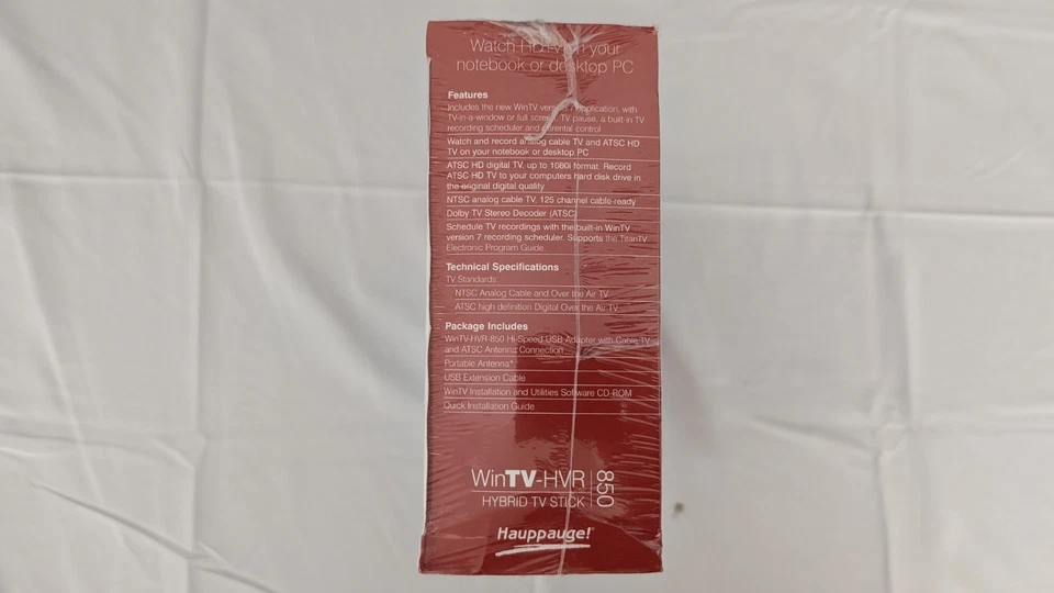 Hauppauge WinTV-HVR-850 USB HDTV Adaptador Stick Kit Modelo 1200 Nuevo Caja Sellada Foto 4 de 4