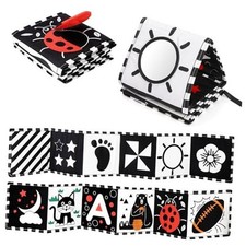 Black and White Baby Toys, Tummy Time High Black White and Colorful Toy