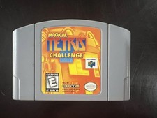 Magical Tetris Challenge - Nintendo 64 N64 Tested Authentic - Great Condition