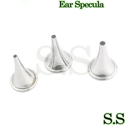 Ear Specula Set Of 3 Surgical ENT Instruments
