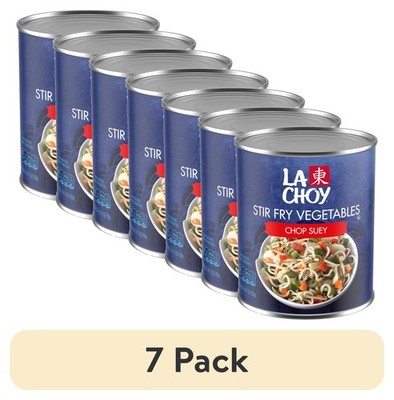 (7 pack) La Choy Chop Suey Vegetables, Chinese Mixed Vegetables, 28 oz Can