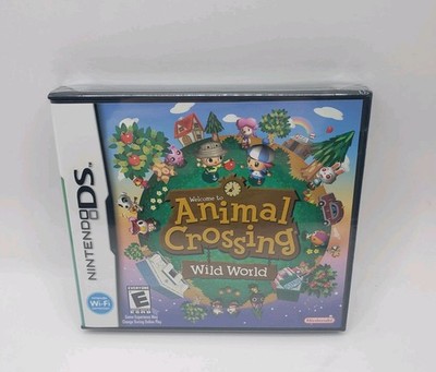 Animal Crossing: Wild World (Nintendo DS, 2005) Rare First Print [Brand New]