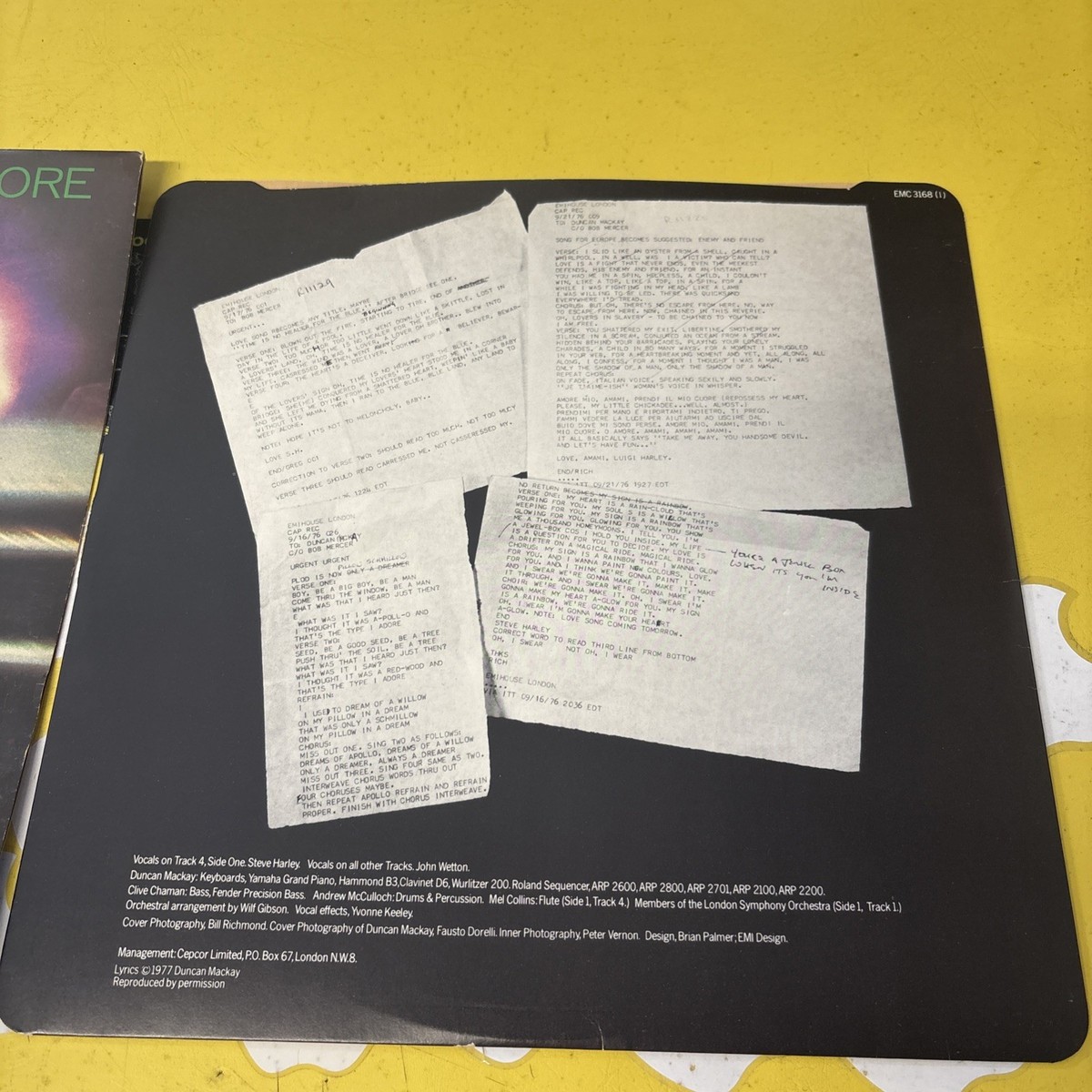 Duncan Mackay-Score LP 1977 Super Original UK Pressing MEGA RARE