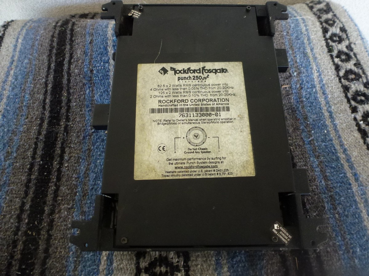 Buy Rockford Fosgate Punch 250a2 Car Amp online | eBay