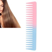 Kamm Mit Breiten ZäHnen Zum Entwirren Und Styling Von Lockigem Haar