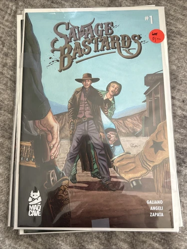 Savage Bastards Comic Lot #1-5 (Mad Cave) 