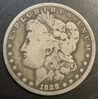 1888-O Morgan Silver Dollar VF