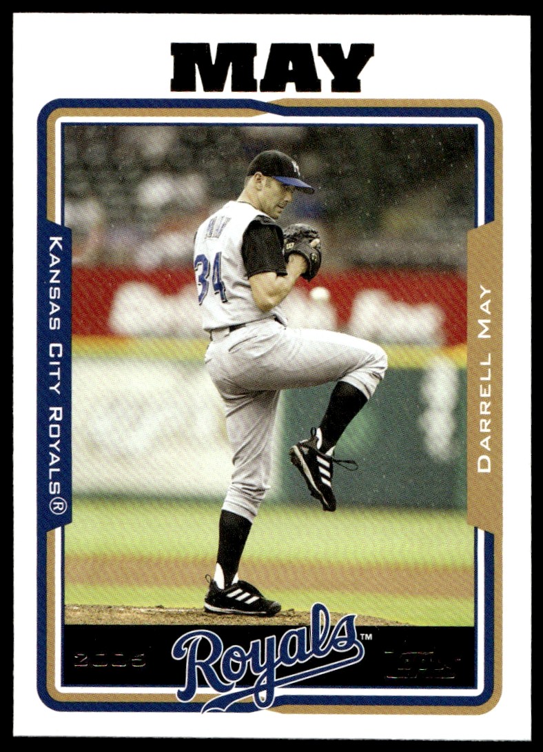 2005 Topps Darrell May #113 Kansas City Royals