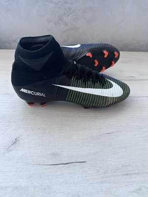 Nike Mercurial Superfly 5 FG Black Blue ACC Soccer Football Cleats