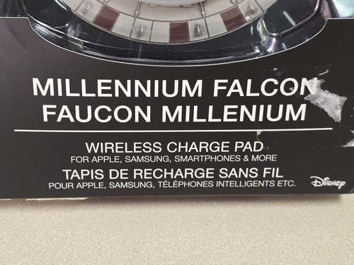 Disney Star Wars Millennium Falcon Wireless Charging Pad For Apple Samsung NEW! - Picture 2 of 3