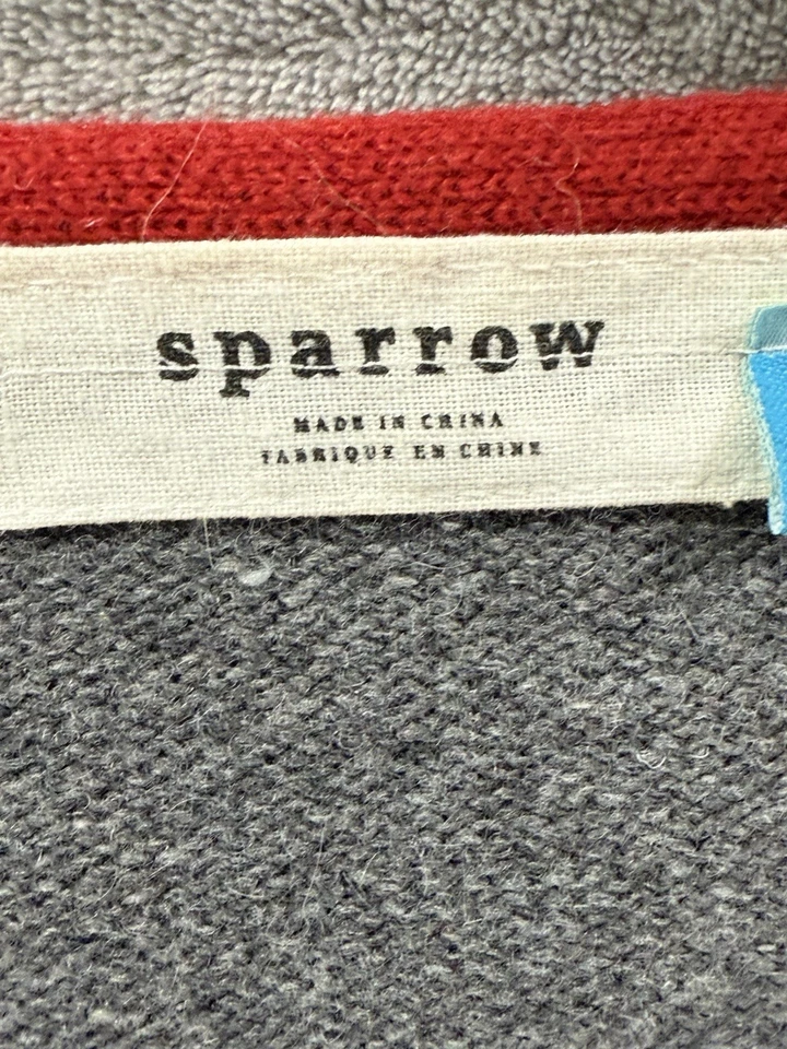 Cárdigan suéter Anthropologie Sparrow lana de cordero angora cachemir para mujer talla S Foto 2 de 4