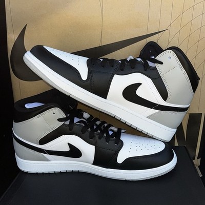 NEW Nike Air Jordan 1 Mid “Barons” White Smoke Grey NBY DQ8426 101
