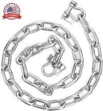 1/4" or 5/16 Chain for Boats, 316 Stainless Steel Boat Anchor Chain Kit, Marine