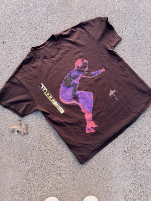 Travis Scott Cactus Trails Brown Jump Tee Men s Size L