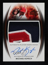 2014 Leaf Trinity Patch Auto Bronze Michael Kopech #PA-MK1 Patch Auto uk2