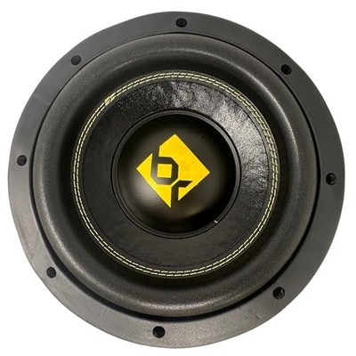 10'' 2000W Dual 4-Ohm Low Profile Car Subwoofer with Dynamic Audio BR104LP