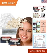 Temporary Tooth Repair Kit - 80 Pcs Moldable Teeth  Thermal Fitting Beads