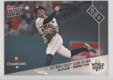 2017 Now Topps Online Exclusive World Series /524 Jose Altuve Logan Forsythe fm0