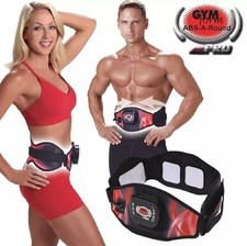 Cintura Elettrostimolatore per Addominali Fitness Taglia 100-140cm ABS GYM Pales