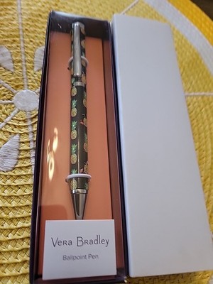 Vera Bradley Toucan Party Pineapples Ball Point Pen NWT