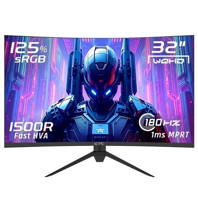 KTC H32S17 32-Zoll Gaming Monitor 1500R-Curved-Monitor 2560x1440/16:9 170Hz 1ms