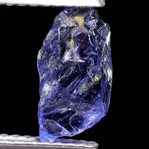 IF PURPLE SAPPHIRE 1,55ct UNGEHEIZT PURPLE SAPPHIRE RAU NATUR 100% NR! - Bild 1 von 3