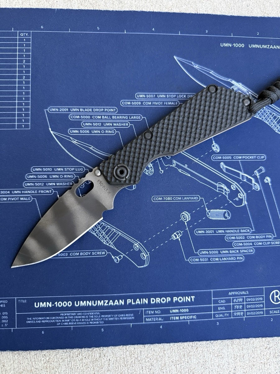 Strider SnG Hybrid CT-XHP blade steel, 3/4 grind Tiger Stripe | eBay