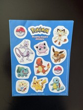 Pok mon Stickers 2018 2 Sheets