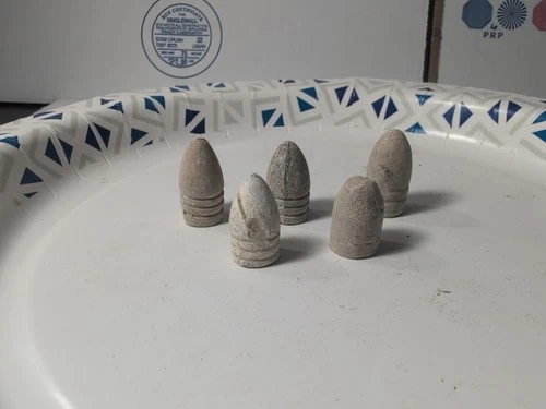 Dug Civil War era 3 ring bullets