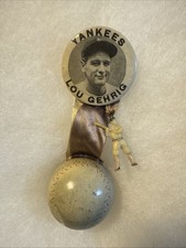 Lou Gehrig New York Yankees Commemorative Pin Pendant