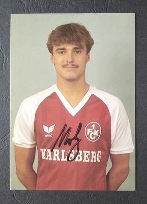 6379 Patrick Mohr 1. FC Kaiserslautern 80er Autogrammkarte original signiert