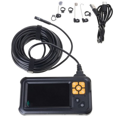 Endoscope Inspection Camera with 4.3in Screen 8 LEDs Borescope Camera