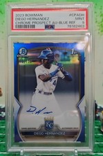 2023 Bowman Chrome Prospect Diego Hernandez #CPA-DH Blue Refractor /150 (AU, RC)