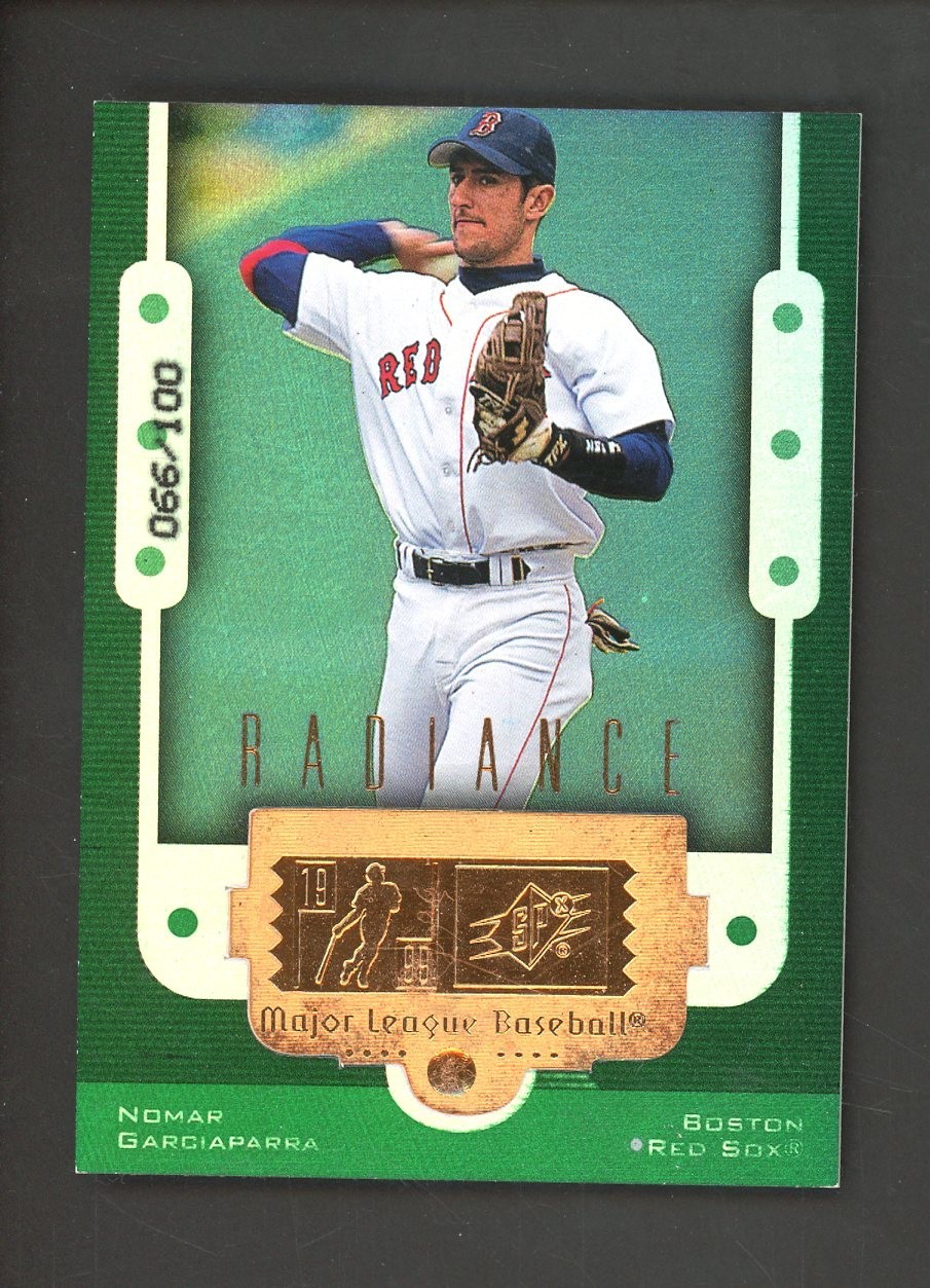 1999 Upper Deck SPx Radiance Finite #23 Nomar Garciaparra Red Sox 66/100