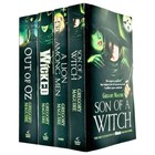 Wicked Years Series 4 Books Collection Set (Wicked, Son of a Witch, A Lion Among