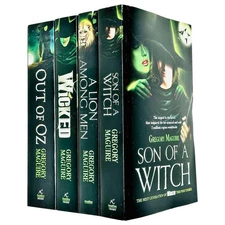 Wicked Years Series 4 Books Collection Set (Wicked, Son of a Witch, A Lion Among