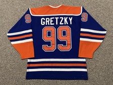 Wayne Gretzky - Edmonton Oilers - 1985-86 CCM Heroes of Hockey Jersey sz Medium