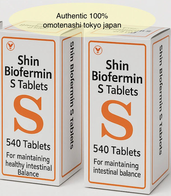 Taisho Pharmaceutical New Shin Biofermin S Darmflora 540 Tabletten x 2er Set