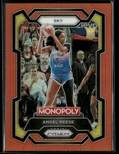 2024 Panini Prizm Monopoly WNBA #68 Angel Reese Orange #/124