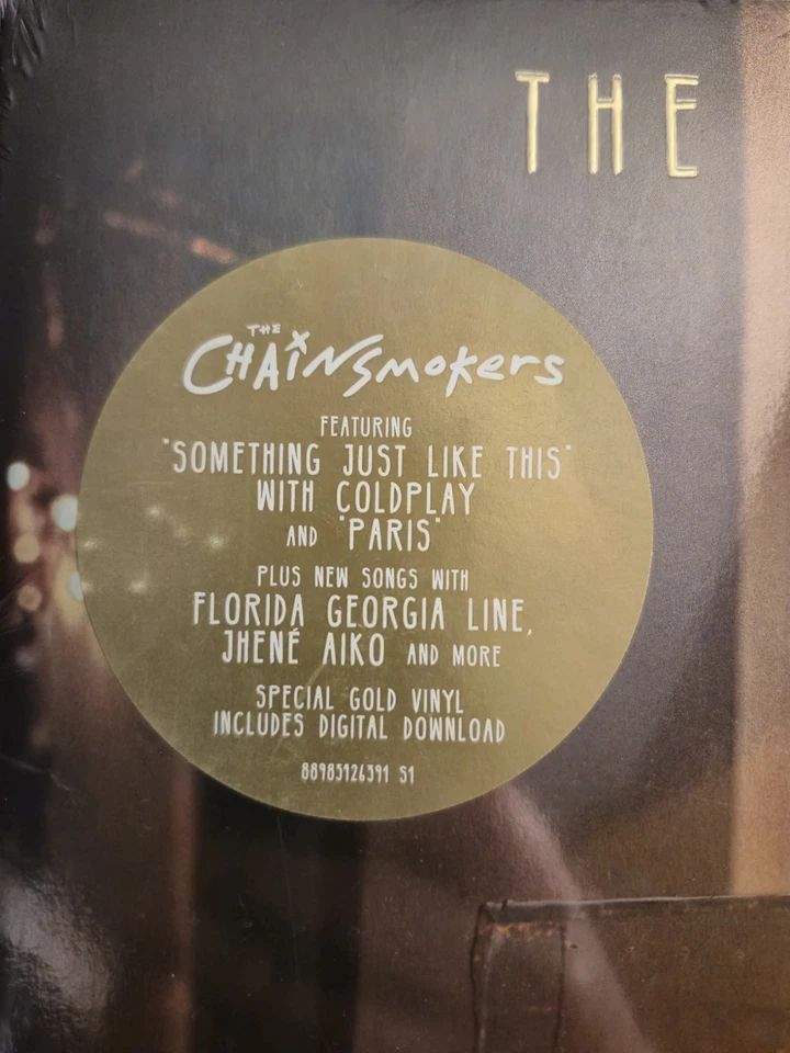 The Chainsmokers Memories Do Not Open Gold Vinyl RARE and Out of Print New Seal - Image 3 of 4