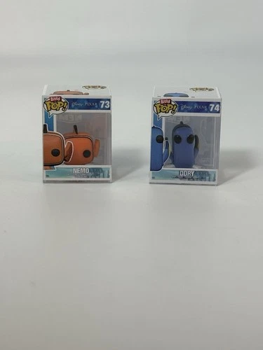 Funko Bitty Pop Disney Pixar: 73 Nemo & 74 Dory *Chase*- Finding Nemo
