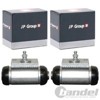 2X JP Group Radbremszylinder Passend FüR CitroËN C2 C3 Saxo Xsara ZX Peugeot