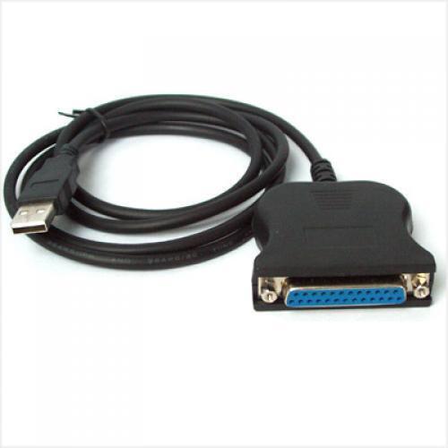 1 piece USB Type A Male to DB-25 Female Parallel Printer - Afbeelding 1 van 8