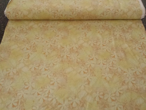 29" Cherish Julia Cairns Quilting Treasures African Yellow Gold Jungle Leaves - Picture 3 of 3