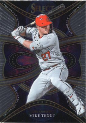 2022 Panini Select Phenomenon #P6 Mike Trout