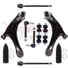 10PCS Front Lower Control Arm Tie Rod End Sway Bar For 1997-03 Chevrolet Malibu