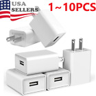 2 Pack Universal 5V 1A Us Plug Usb Ac Wall Charger Power Adapter For Smart Phone